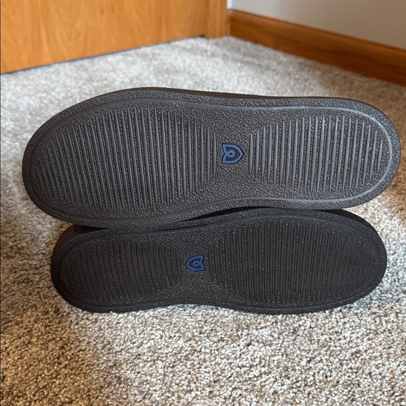 Rothy's Men's Dark Brown Sneakers with Blue Accents - Picture 7 of 8